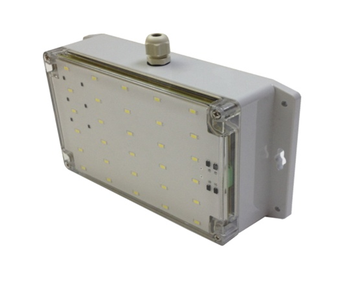 Низковольтный светомаскировочный светильник LA-10-24V-IP67-BLUE
